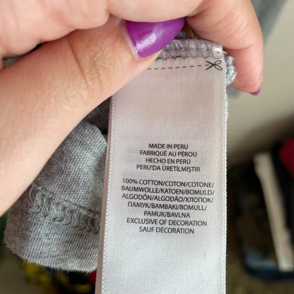 Polo Ralph Lauren / Gray Long Sleeve Hoodie Top - Picture 4 of 8